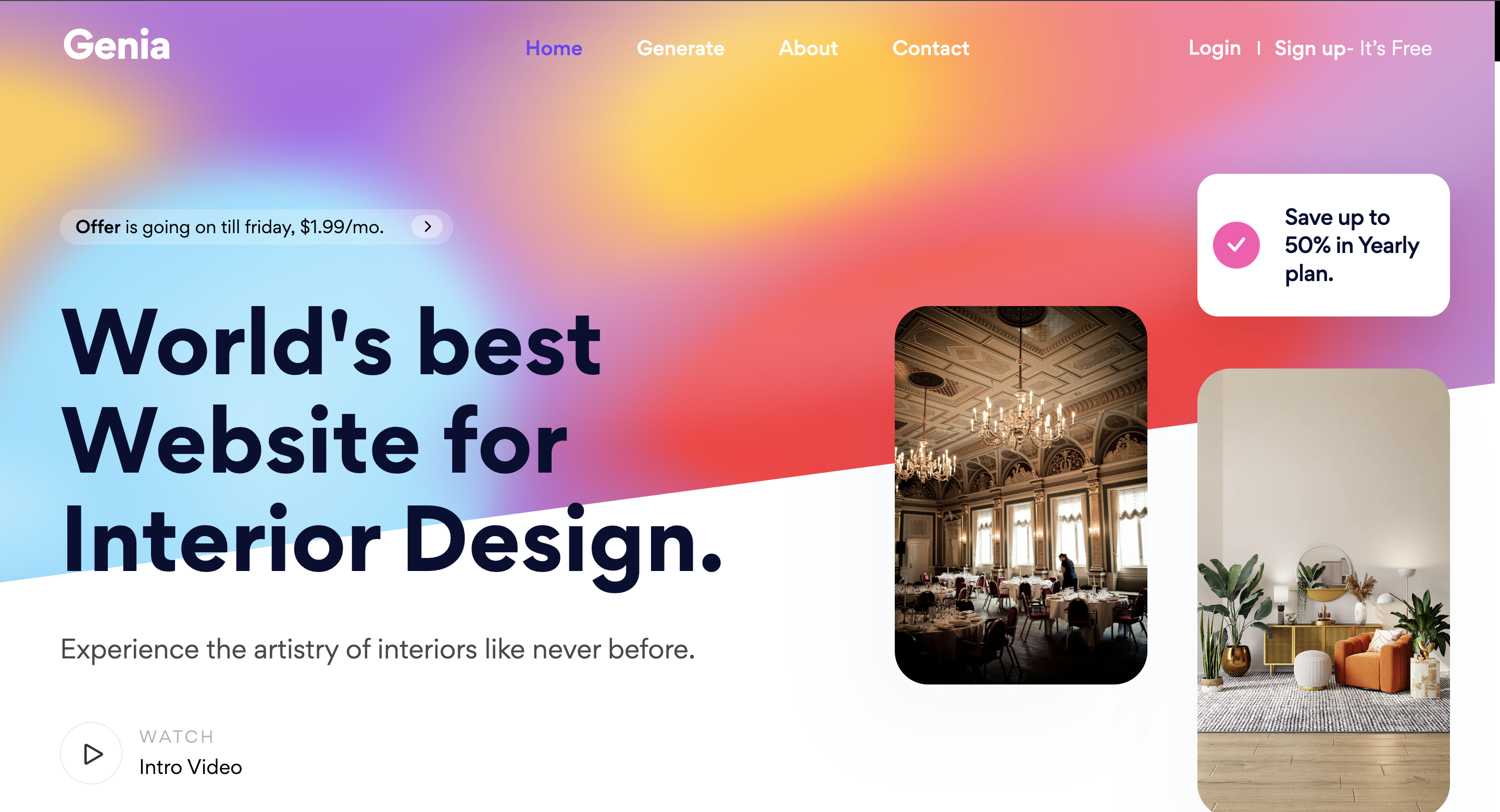 Genia | AI Interior Design Studio